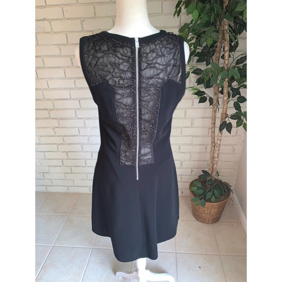 Rag & Bone Mijo Black Lace Sleeveless Dress Size 4 - Picture 3 of 6